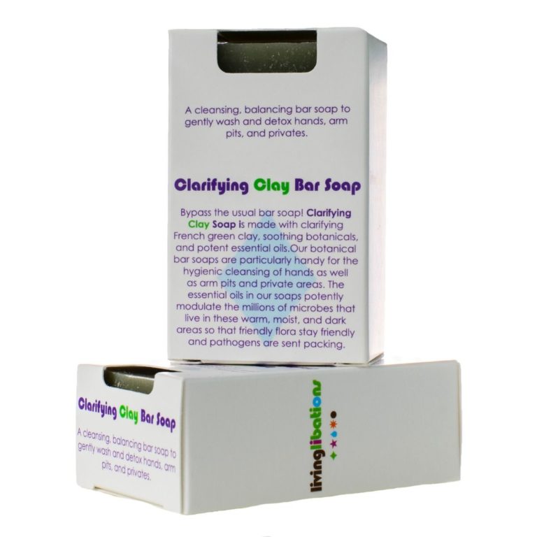 Living Libations - Clarifying Clay Soap Box