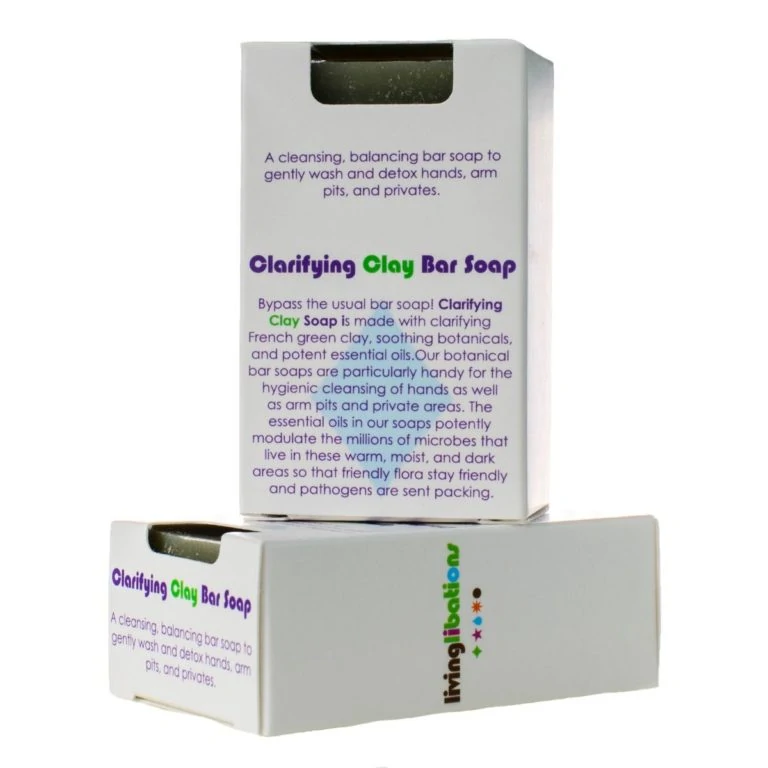 Living Libations - Clarifying Clay Soap Box