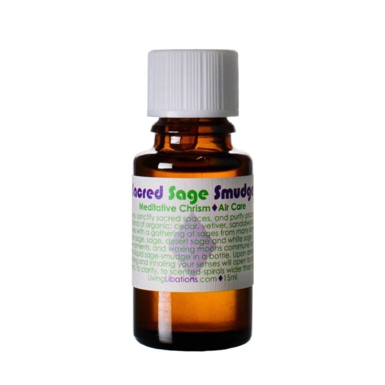 Sacred Sage Smudge Chrism Living Libations 15 ml