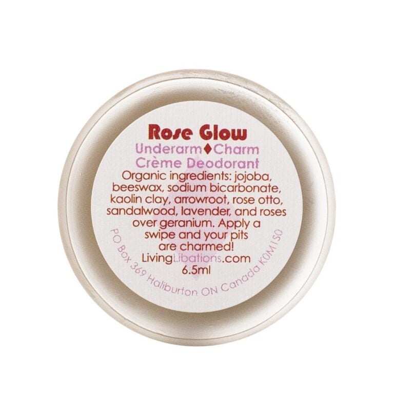 Underarm Charm Crème Deodorant - Rose Glow Living Libations 30 ml