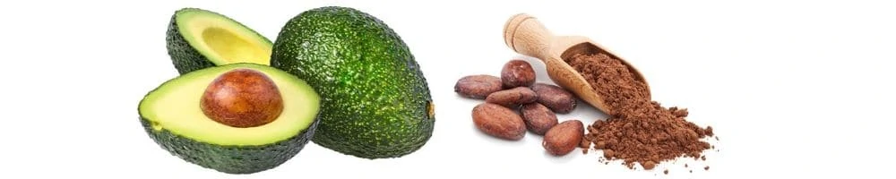 Simple DIY Face Mask - Avocado and Cocoa powder