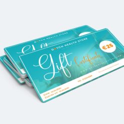 gift certificate dutch health store