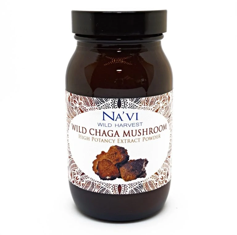 Na'Vi Organics - Wild Chaga Mushroom Extract Powder 1