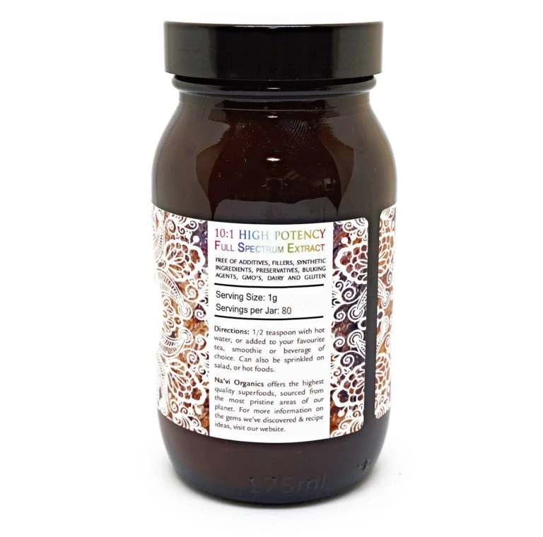 Na'Vi Organics - Wild Chaga Mushroom Extract Powder 3
