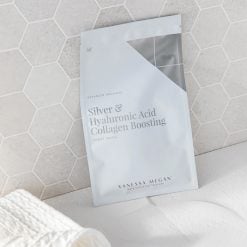 Silver & Hyaluronic Acid Collagen Boosting Sheet Mask - 3 Pack