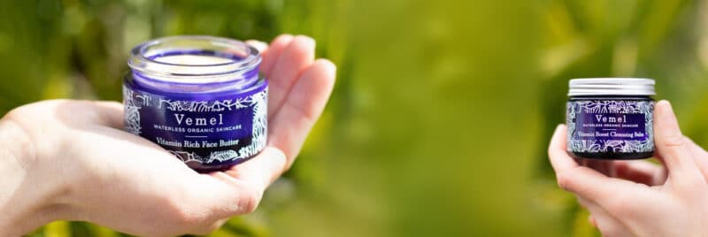Vemel waterless organic skincare