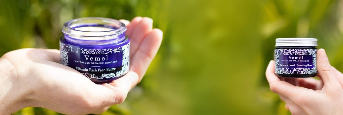 Vemel waterless organic skincare