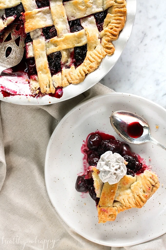 Vegan-Sugar-free-Cherry-Pie