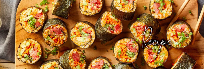 tomato sushi rolls
