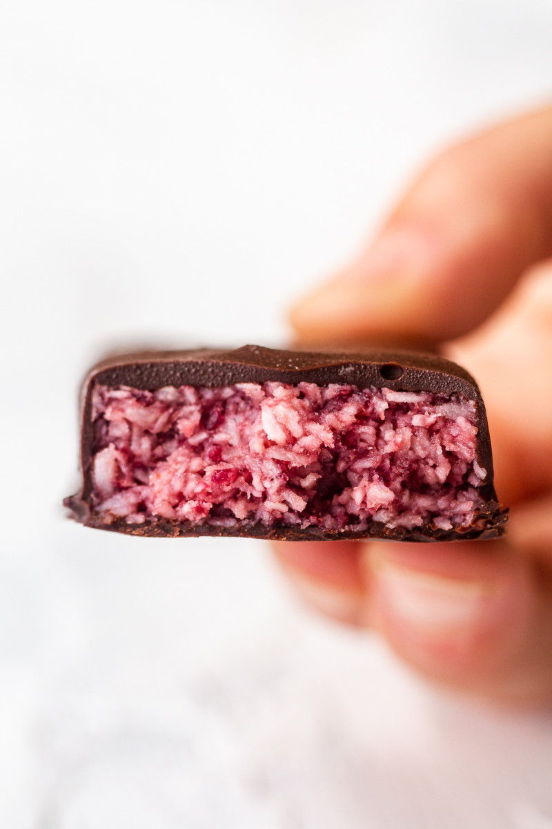 Cherry Ripe bars