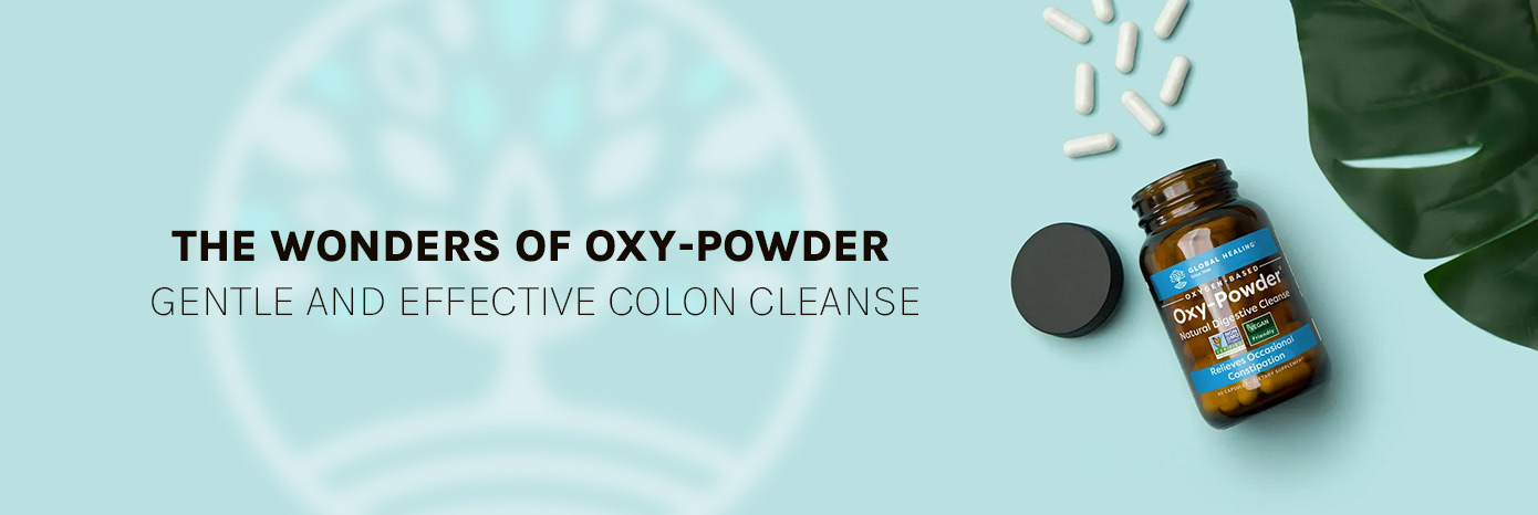 Micronutrition Oxy Mag Powder (2-Pack) – Oxygenated Magnesium Cleanse, 120 Caps Total, Vegan
