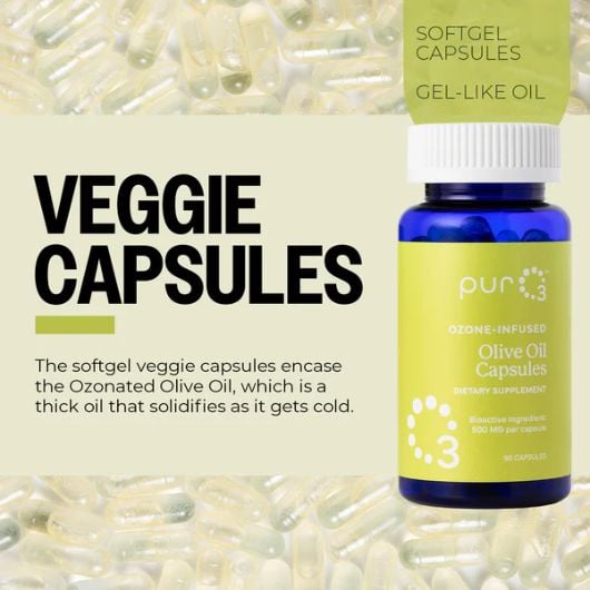 Ozone-Infused Olive Oil Capsules - Image 2