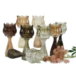 waxinelichthouder-vaas-tulp-18cm