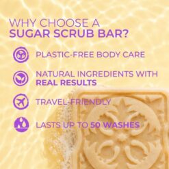 LIMITED Lilikoʻi Lychee Sugar Scrub Bar – Image 4