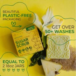 Pineapple Sugar Scrub Bar – Brightening – Image 7