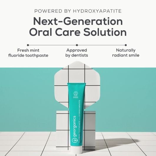 Toothpaste with Hydroxyapatite - Fresh Mint - Fluoride – Image 2