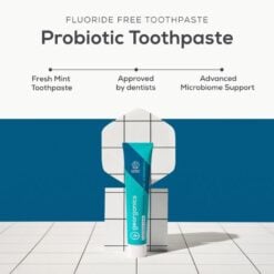 Prebiotics & Probiotics with Hydroxyapatite Toothpaste - Fluoride Free – Image 2