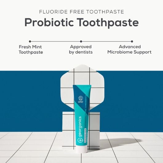 Prebiotics & Probiotics with Hydroxyapatite Toothpaste - Fluoride Free – Image 2