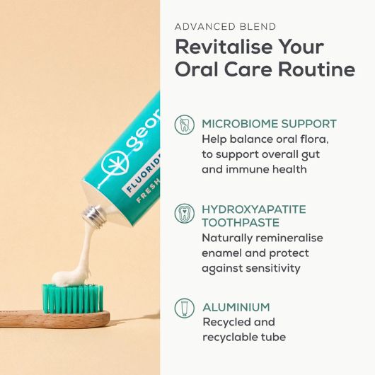 Prebiotics & Probiotics with Hydroxyapatite Toothpaste - Fluoride Free – Image 3