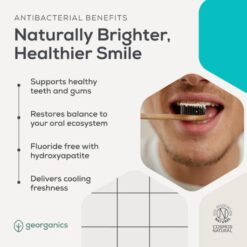 Prebiotics & Probiotics with Hydroxyapatite Toothpaste - Fluoride Free – Image 4