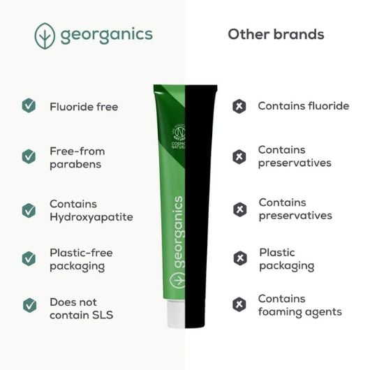 Toothpaste with Hydroxyapatite - Fennel - Fluoride Free – Image 4