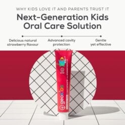 Kids Toothpaste with Hydroxyapatite - Strawberry - Fluoride Free – Image 2