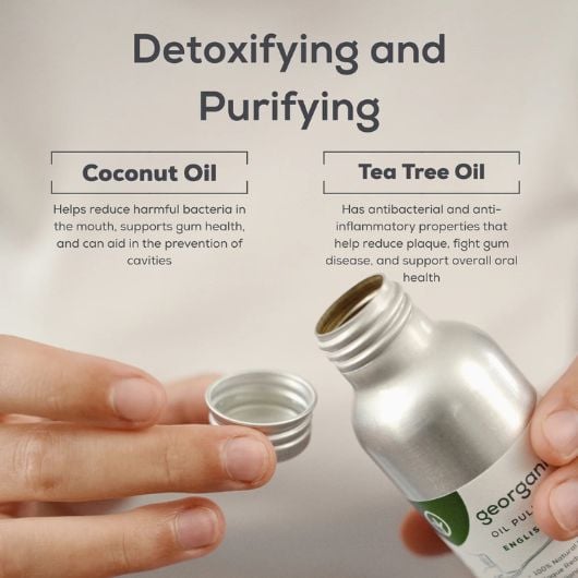 Oil Pulling Mouthwash - Tea Tree – Image 2
